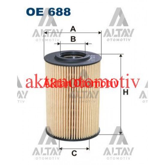 YAG FILTRESI CADDY / CRAFTER / TRANSPORTER / GOLF / JETTA /PASSAT / A3 / LEON 10= 1.6 TDI-2.0 TDI CAYB-CAYD-CKUB-CAAA-CFFB-CLCA-CGLC